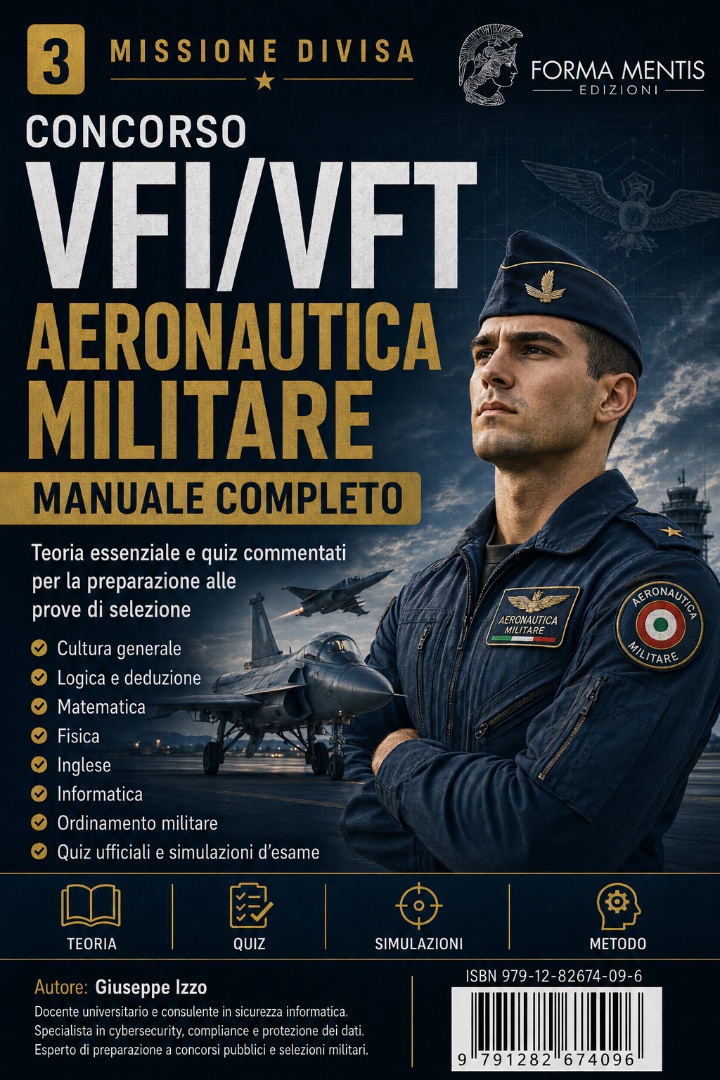 Copertina Concorso VFI/VFT Aeronautica Militare - Manuale completo