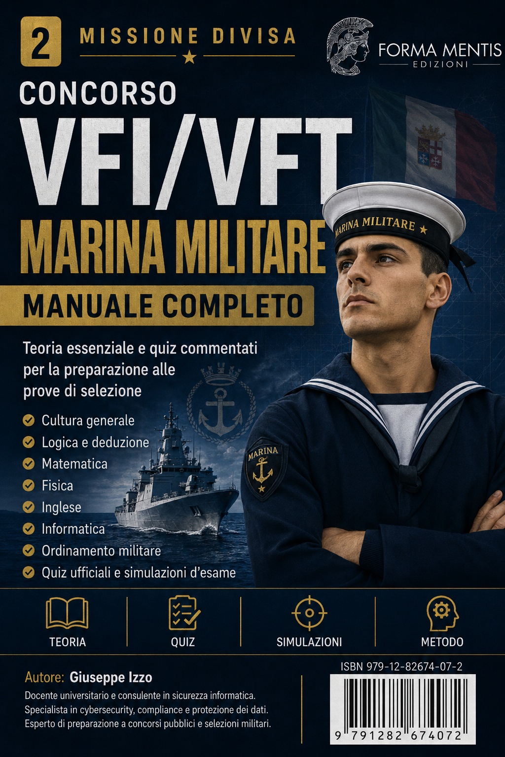 Copertina Concorso VFI/VFT Marina Militare - Manuale completo